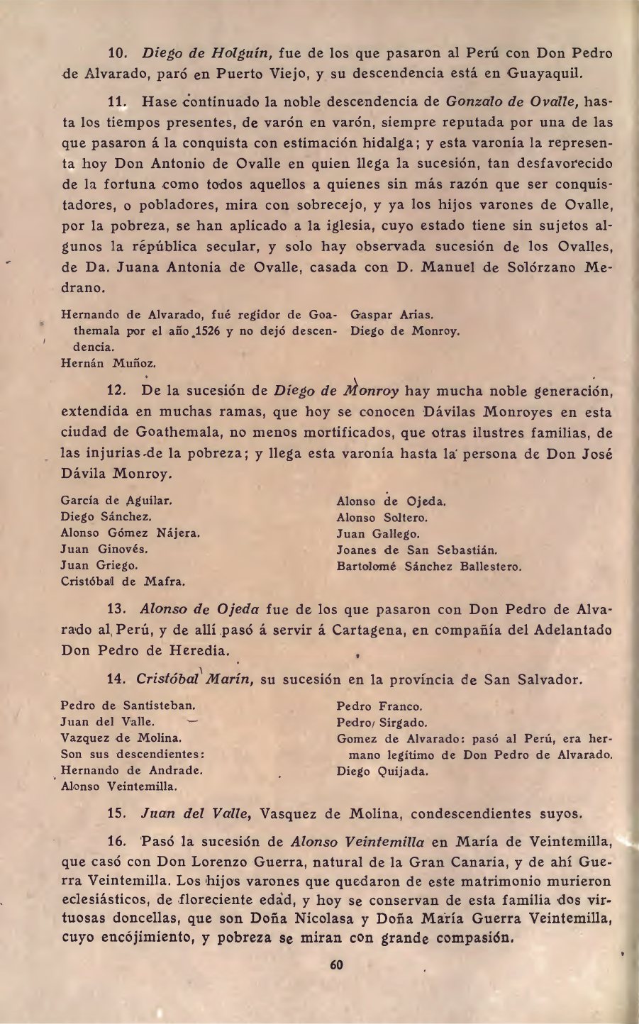 Recordación Florida, printed Page 60 · Alonso Soltero